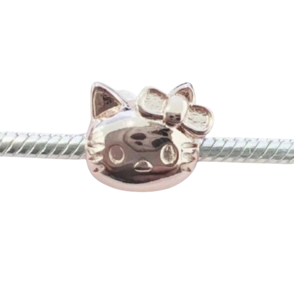 LINX DISCONTINUED Rose Gold Hello Kitty Bracelet Charm